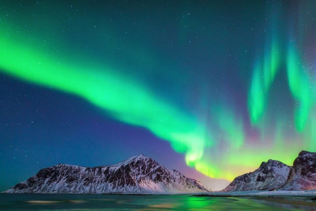 <p>The atmospheric phenomenon sparkles brighter offshore  </p>