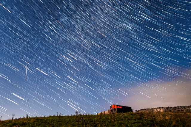 <p>The event is associated with the dusty debris left by Comet Swift-Tuttle, which orbits the sun once every 133 years (Danny Lawson/PA)</p>